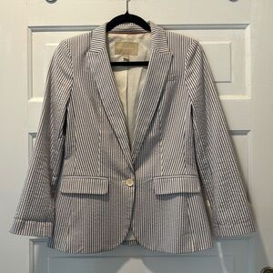 Banana Republic- Seersucker Blazer